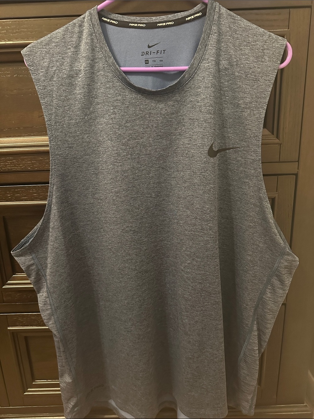 Nike Pro Men’s Blue Dri-FIT Muscle Tank Top